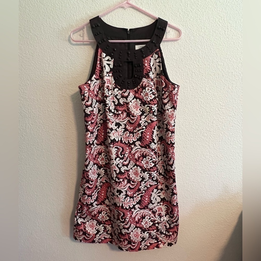 Pink and Brown Ann Taylor Loft Dress Size 8